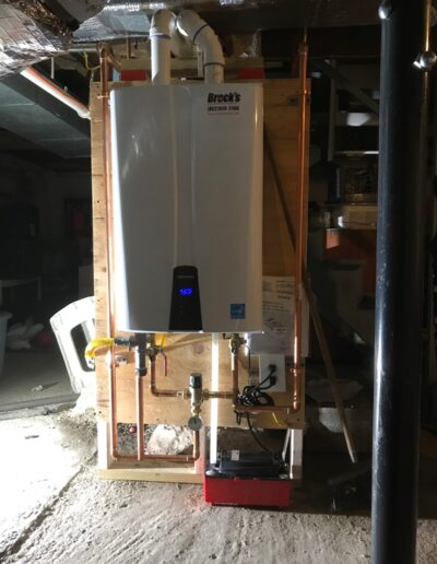 On Demand Water Heater Install