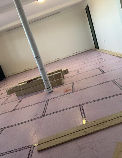 Radiant Heating Installation